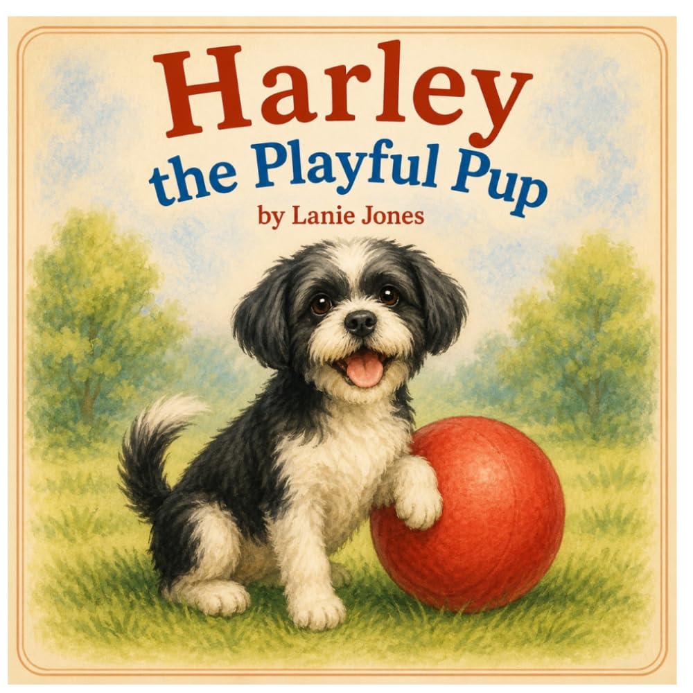 Harley the Playful Pup book cover